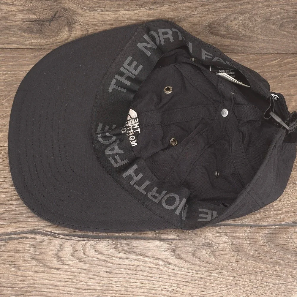 The North Face Team Korea Hat Mens Black Soft Bill Tech Cap Run Hike Gorpcore
